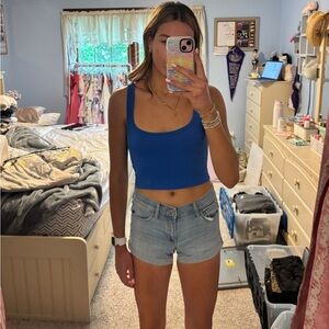 Abercrombie No Rip Jean Shorts – Size 4